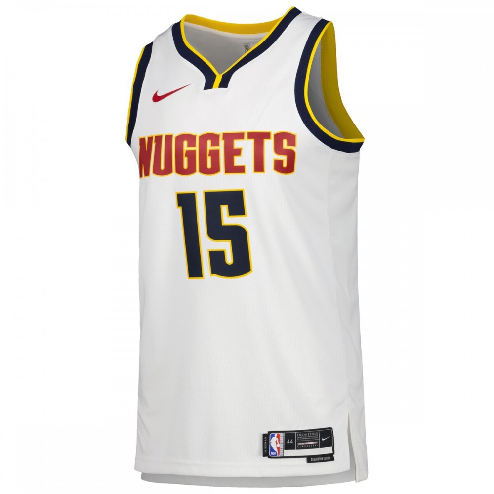 Nikola Jokic Denver Nuggets Unisex 2022/23 Swingman Jersey - Icon Edition - White-Pro Kit Vault | Brand New 26/27 Sports Jerseys